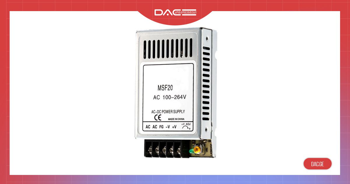 DAC Components – Power supply 72501 PW SUP MSF-20-24 24.0 