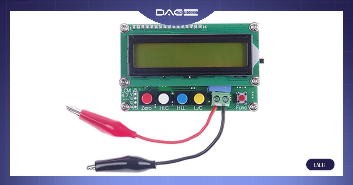 Misuratore Di Capacità E Induttanza LC-100-A - Digitale, Alta Precisione, Interfaccia USB, Cambio Automatico - Foto 5