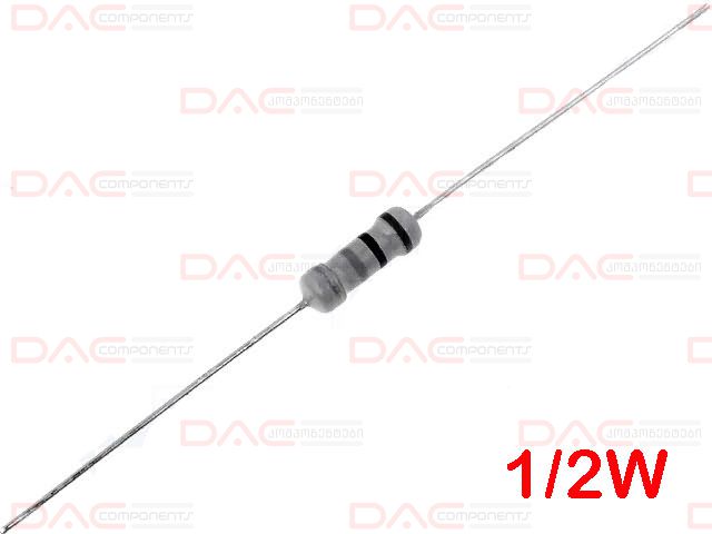 DAC Components – Resistor 0.5W 1 R 0