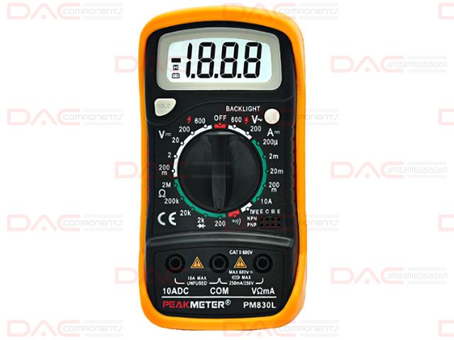 DAC Components – Measuring accessories – Multimeter