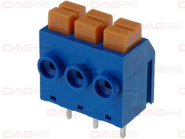 DAC Components – Terminal block 251 B PL-3PX1.0` 300V 8A