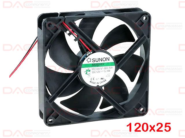 DAC Components – Fans – DC 12V