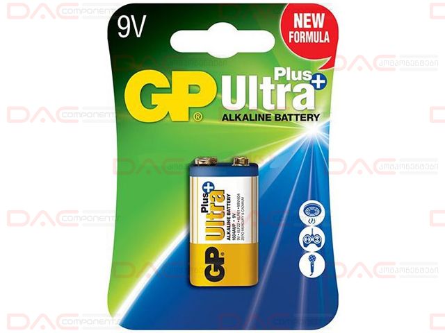 Bateria GP Ultra Alcalina 9V - AV Electronics