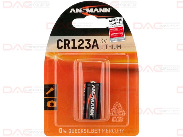 CR123A-U1 GP - Battery: lithium