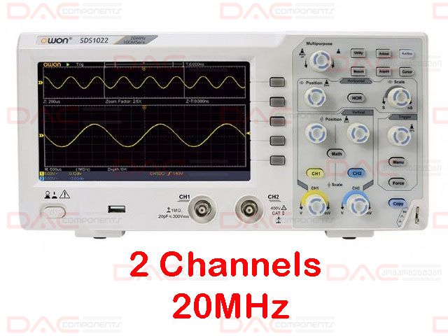 DAC Components – Measuring accessories – Oscilloscope