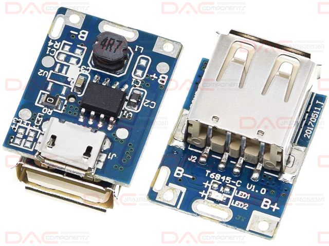 TP4056 MICRO USB 5V 1A Daditor Lithium Li - Ion Battery Charger Module