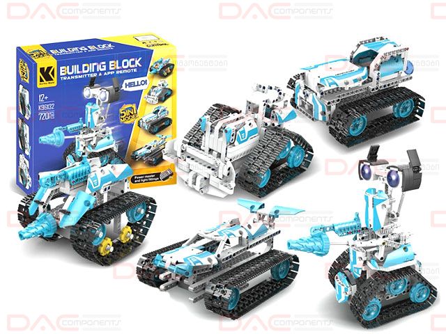 DAC Components – AR0634 Programable Robot 720pcs Blocks
